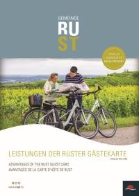 Gästekarteflyer für die Ruster Gästekarte Gästekarteflyer für die Ruster Gästekarte