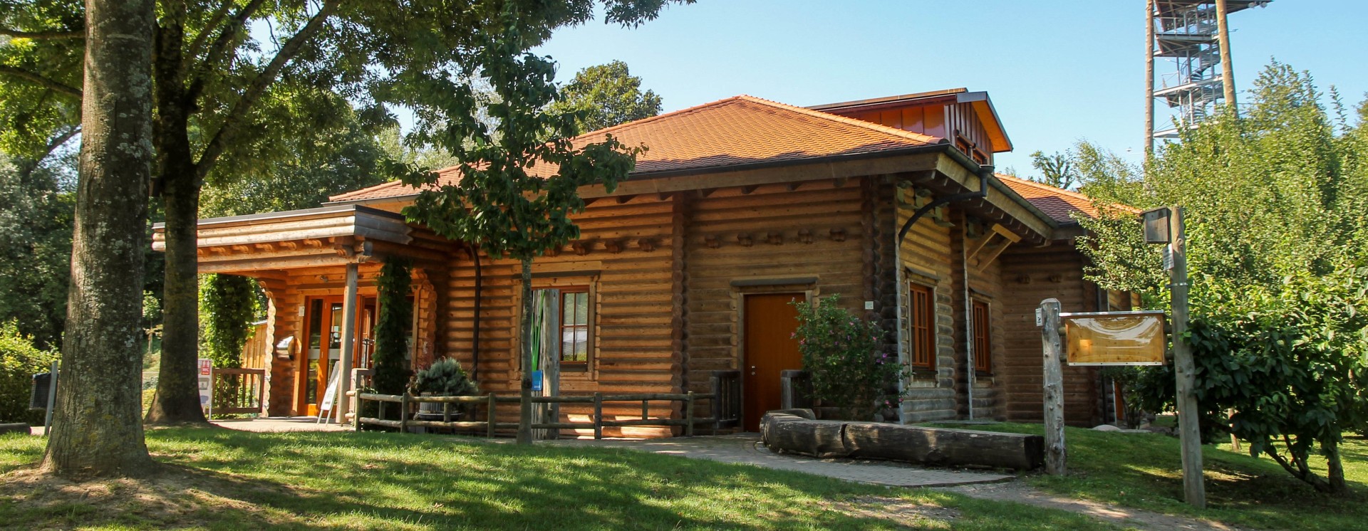 Naturzentrum Rheinauen Naturzentrum Rheinauen Frontansicht
